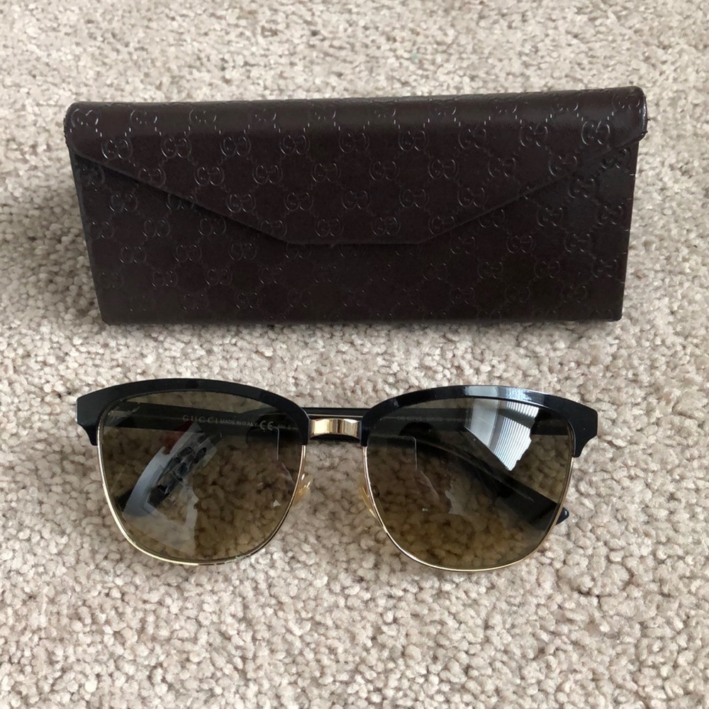 Gucci retro style sunglasses
